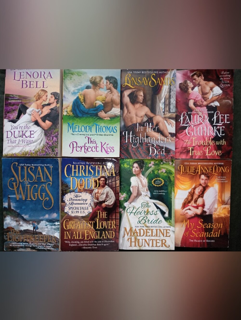 8 Romance Books
